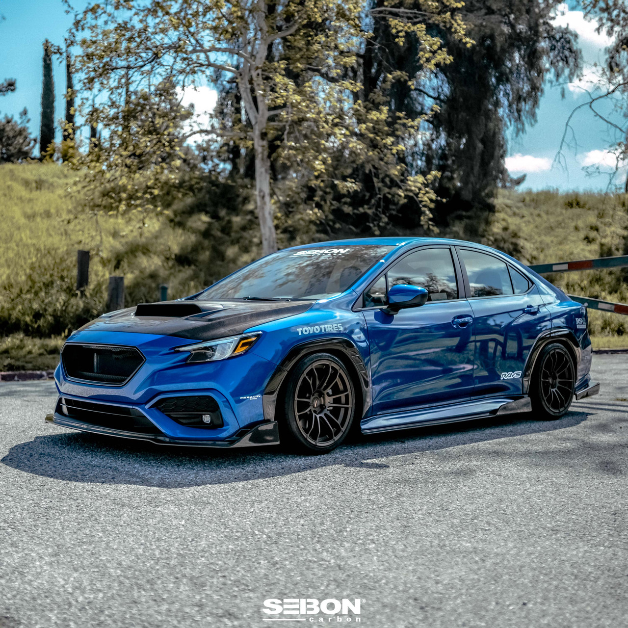 Seibon VS-Style Carbon Fiber Hood Subaru WRX 2022-2024 - EdgeAutosport.com