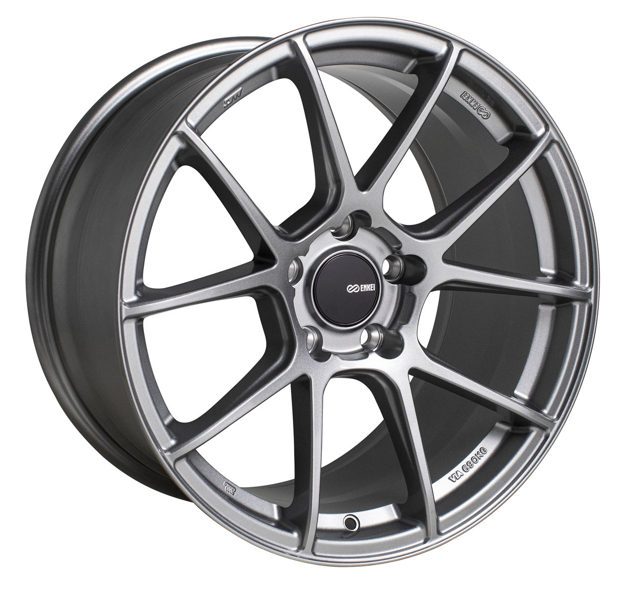 ENKEI EURO HEART TS8 19インチ ４本セット Enkei TS-V Wheel | 18x8.5 +38, 5x120 | Storm Gray - EdgeAutosport.com