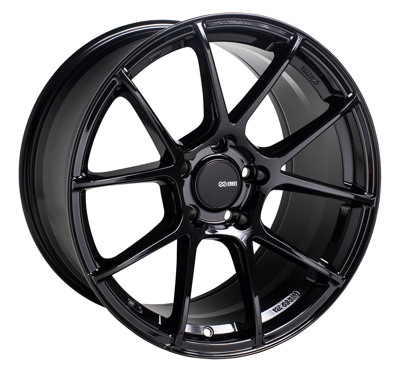 ENKEI 18インチ アルミホイールセット Enkei TS-V Wheel | 18x9.5 +40, 5x120 | Black - EdgeAutosport.com