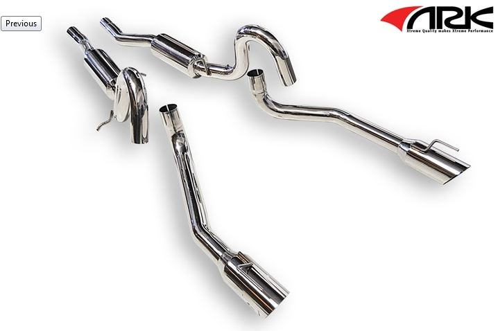 ARK DT-S Exhaust Cat Back Mustang GT 4.6L 99-04