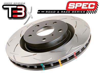 DBA Front Survival 4000 Series T3 Slotted Brake Rotor | Ford Ranger 4x4 (10-15) (DBA42132S)