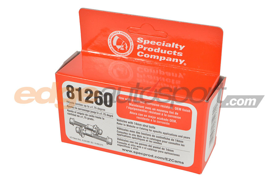 SPC Performance EZ Cam Camber Bolts 14mm Pair Subaru Impreza ALL 1993