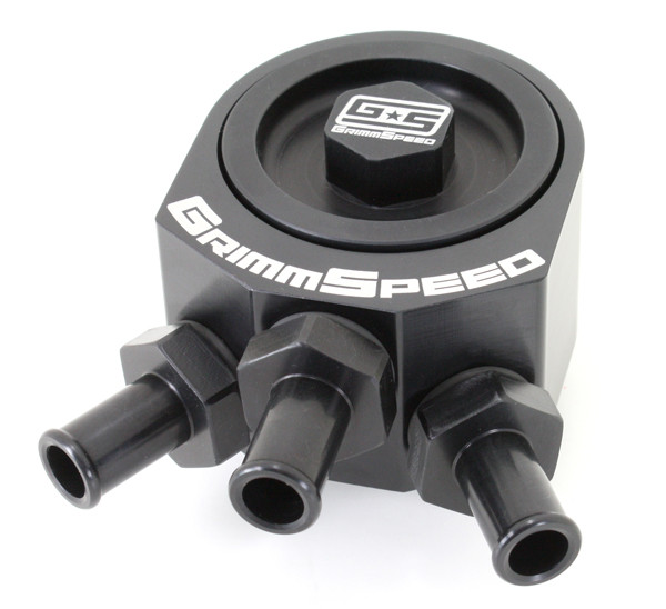 Grimmspeed Air/Oil Separator BLACK Subaru WRX 2002-2007 | WRX STI
