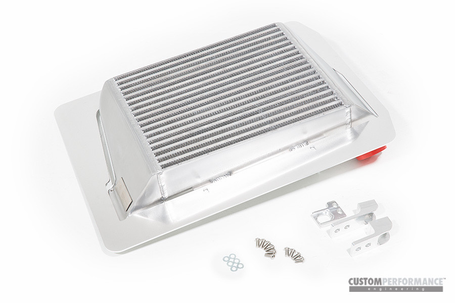 cp-e DeltaCore Top Mount Intercooler SILVER | TITAN FINISH