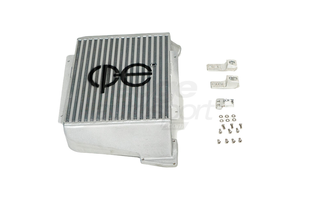 cp-e DeltaCore Top Mount Intercooler SILVER | TITAN FINISH