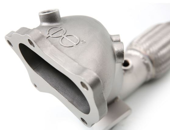 cp-e QKSpl Downpipe 3" SS HIGH FLOW CAT Hyundai Genesis Coupe 2.0T 2013 ...