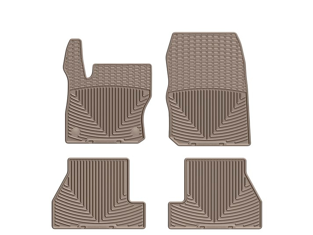 Weathertech All Weather Floor Mats Front And Rear Tan Ford Focus