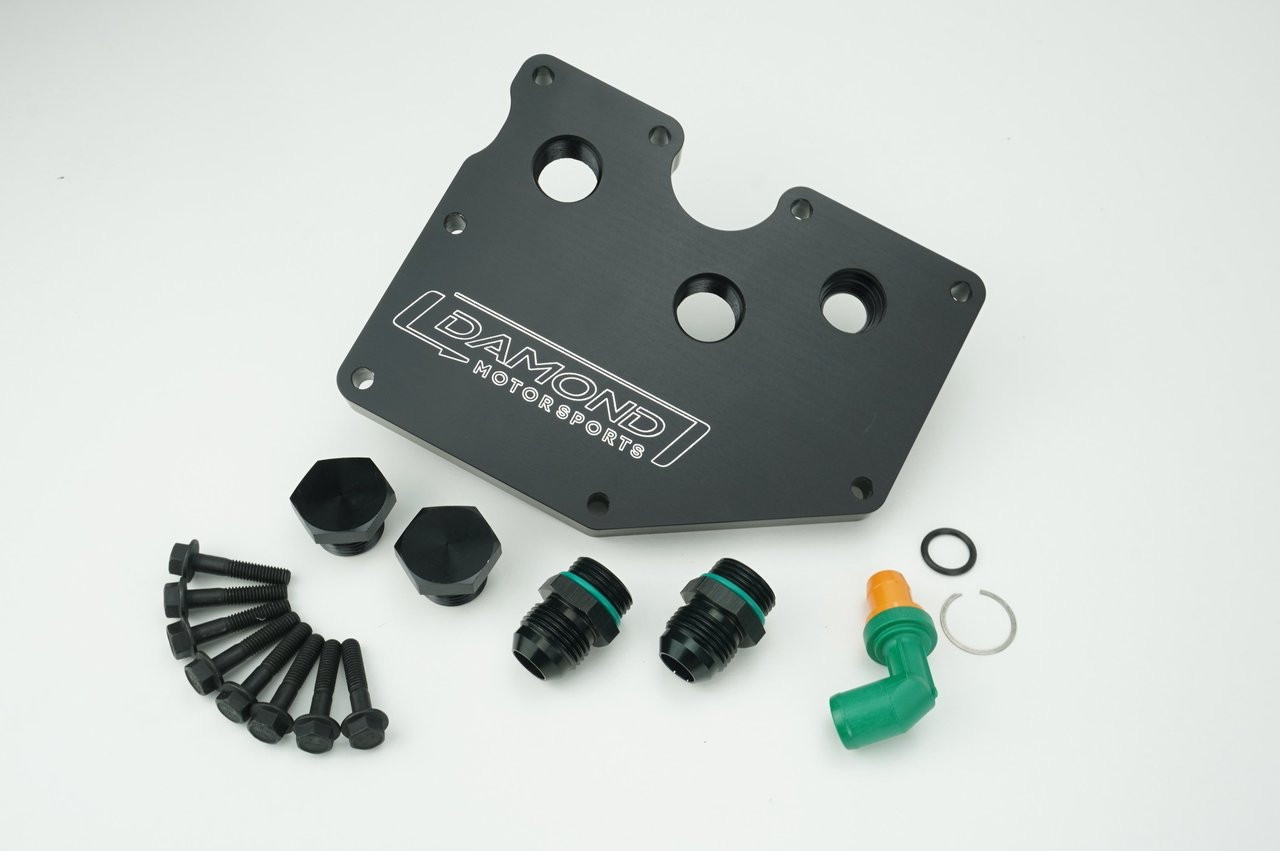 Damond Motorsports PCV Plate Kit Mazdaspeed 3 2007-2013