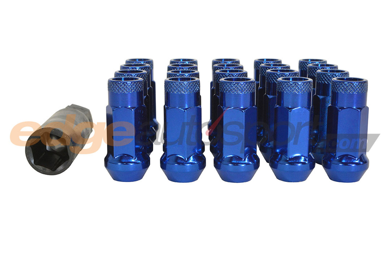 Muteki SR48 Open End Lug Nuts BLUE 12x1.5