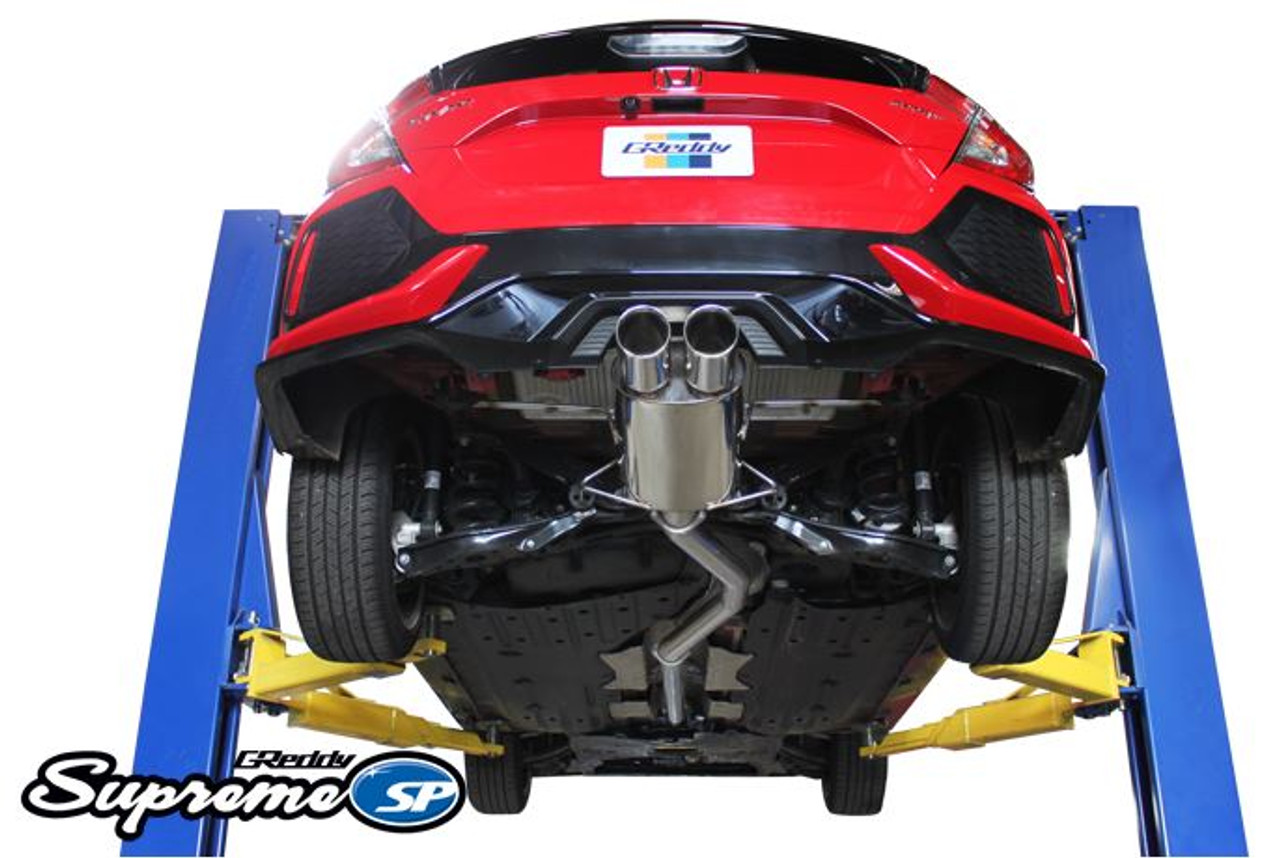Greddy Supreme Sp Exhaust System Honda Civic Hatchback Sport Only