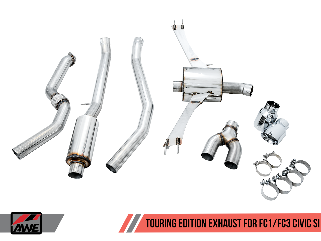 AWE Tuning Touring Edition Exhaust | Honda Civic Si Coupe/Sedan (17-20) (3015-32108)
