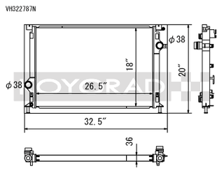 Koyorad Racing Hyper V-Series Radiator Ford Focus ST 2013-2018 ...