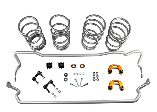 Whiteline Front & Rear Coil Spring / Sway Bar Kit Impreza 02-03 GS1-SUB001
