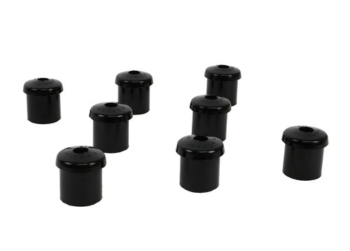 Whiteline Leaf Spring and Shackle Bushing Kit - Rear Fits Mustang 65-73 W72364
