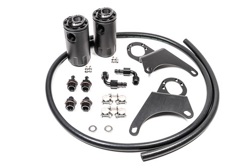 Radium Engineering Dual Catch Can Kit Evo 8-9 Fluid Lock 20-0118-FL