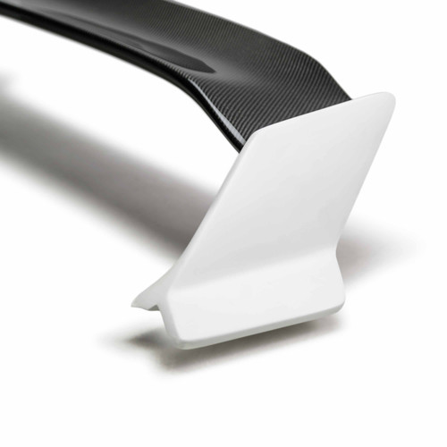 Seibon TT-Style Fiberglass Rear Spoiler With Carbon Fiber Center Honda Civic Sedan Only 2016-2021