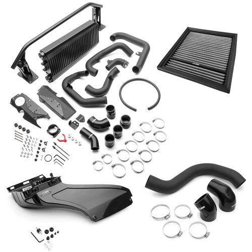 Cobb Tuning Front Mount Intercooler + Redline Intake Package BLACK | Subaru WRX 2022-2024 (SUB006FMICRED-BK)