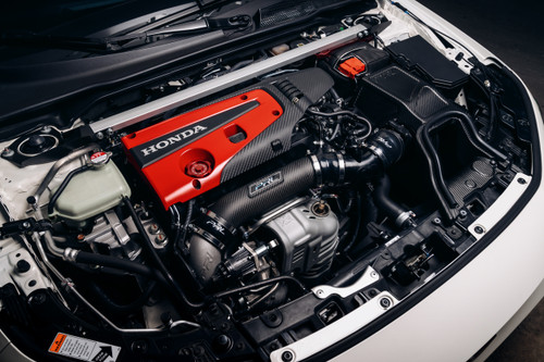 PRL Motorsports Matte Carbon Fiber Turbo Inlet Pipe Kit | Honda Civic Type R 2023-2024, Acura Integra Type-S 2024 (PRL1.1046.1.CARM)