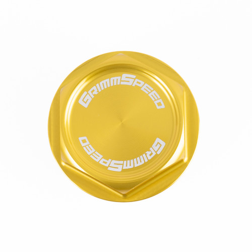 GrimmSpeed Bolt Oil Cap Gold | All Subaru Engines (GRM120014GLD)