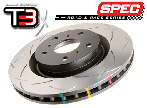 DBA Club Spec 4000 Series T3 Slotted Brake Rotor SINGLE | FRONT Mazda Miata 2.0L 2006+