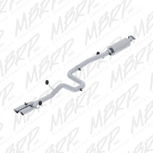 MBRP Installer Series 3" Catback Exhuast Dual Outlet Aluminized Ford Fiesta ST 2014-2019
