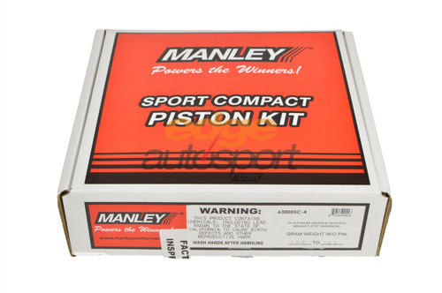 Manley Platinum Series Pistons 87.5mm STOCK BORE Mazdaspeed 3 2007-2013 | Mazdaspeed 6 2006-2007