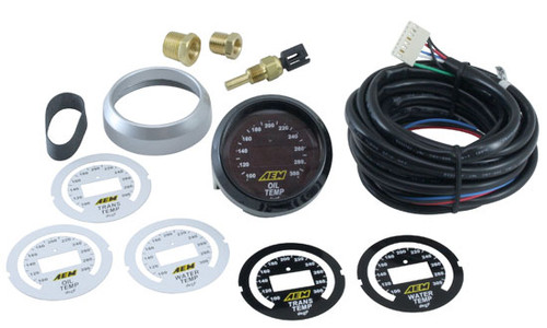 AEM Water Temperature Gauge 100-300F Digital