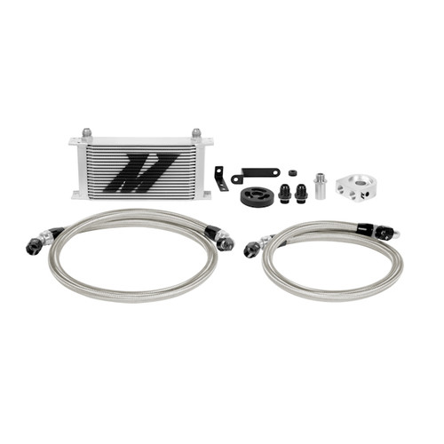 Mishimoto Oil Cooler Kit SILVER Subaru WRX 2008-2014