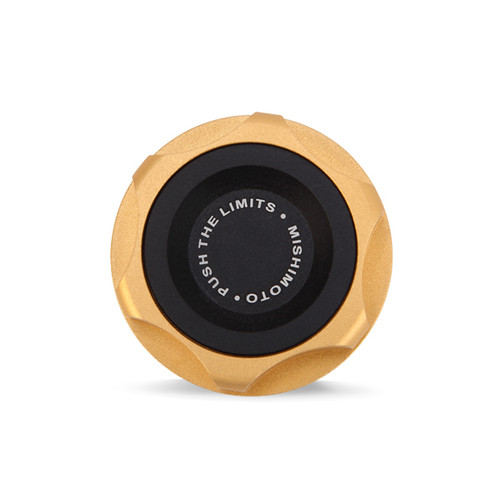 Mishimoto Oil Filler Cap GOLD fits many Subaru Models