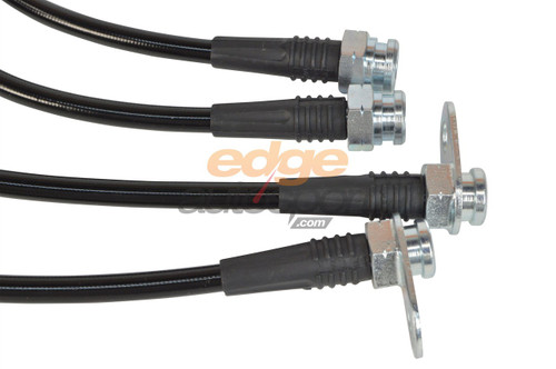Techna-Fit Stainless Steel Brake Lines BLACK Mazdaspeed 6 2006-2007