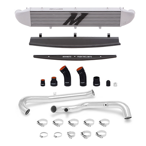 Mishimoto Performance Intercooler Kit SILVER CORE | POLISHED PIPING Ford Fiesta ST 2014-2019