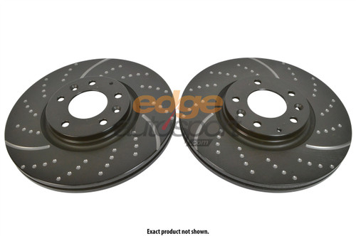 EBC GD Sport Slotted and Dimpled Rotors FRONT Subaru WRX STI 2005-2014