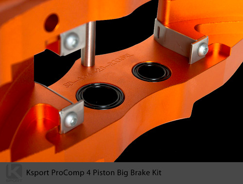 KSport ProComp Big Brake Kit 13"/330mm REAR Subaru WRX 2008-2014