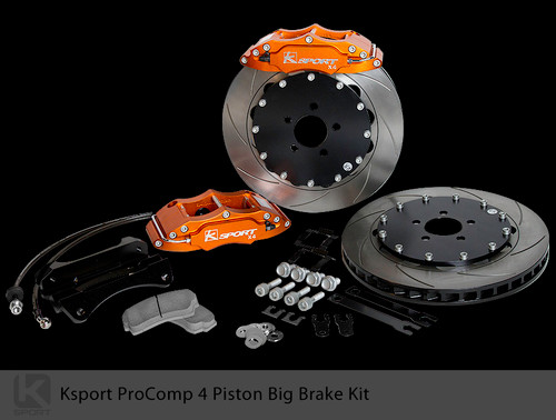 KSport ProComp Big Brake Kit 13"/330mm REAR Subaru WRX 2008-2014