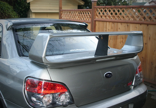 Perrin Wing Stabilizer Black Subaru Wrx Sti 04 07 Perrin Wing Stabilizer Black Subaru Wrx Sti 04 07