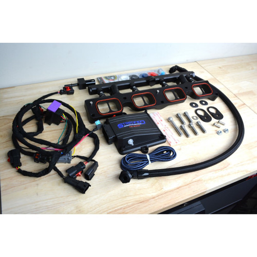 Stratified Auto X4tra Fuel System | Ford Focus ST 2013-2018, Focus RS 2016-2018, Mustang EcoBoost 2015-2024