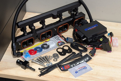 Stratified Auto X4tra Fuel System | Ford Focus ST 2013-2018, Focus RS 2016-2018, Mustang EcoBoost 2015-2024 (FSTAuxFuelKit-4)