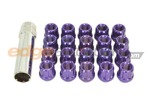 Muteki Short Open End Lug Nuts PURPLE 12x1.5