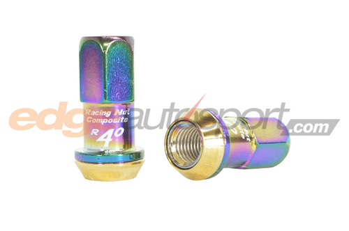 Project Kics R40 Open End Lug Nuts NEOCHROME 12x1.5