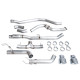 AWE Tuning Track Edition Exhaust SILVER TIPS Honda Civic Si 2022-2023 | Acura Integra 1.5T 2023