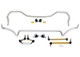 Whiteline Front & Rear Sway Bar Vehicle Kit Fits Lancer Ralliart 09-15 BMK008