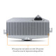 Mishimoto Top Mount Intercooler SILVER Subaru WRX 2022-2023