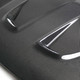 Seibon MR-Style Carbon Fiber Hood Honda Civic ALL (except Type R) 2016-2021