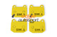 EBC Yellow Stuff Brake Pads REAR Subaru WRX STI 2004-2014