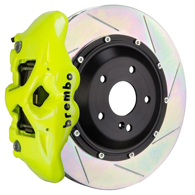 Brembo GT Front Big Brake Kit FLUORESCENT YELLOW CALIPER | T1