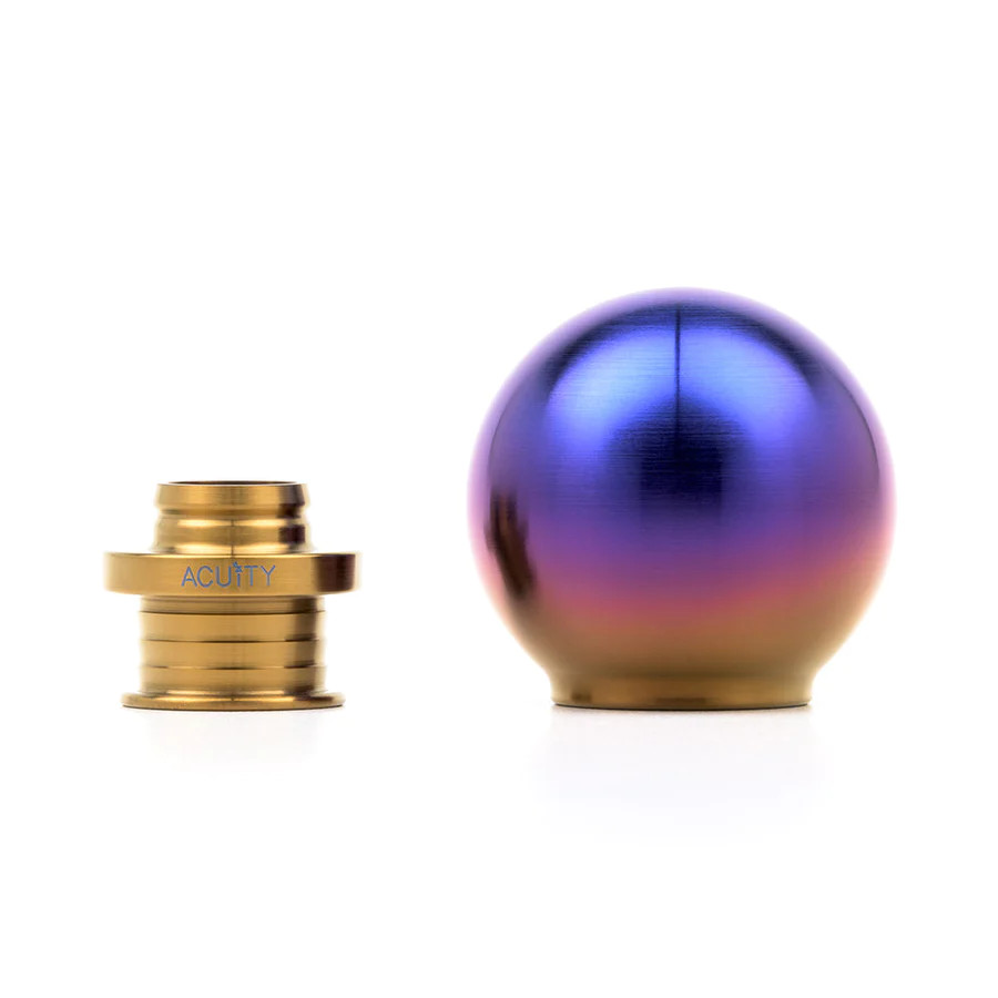 Acuity Instruments POCO-Ti Low Profile Shift Knob BURNT TITANIUM