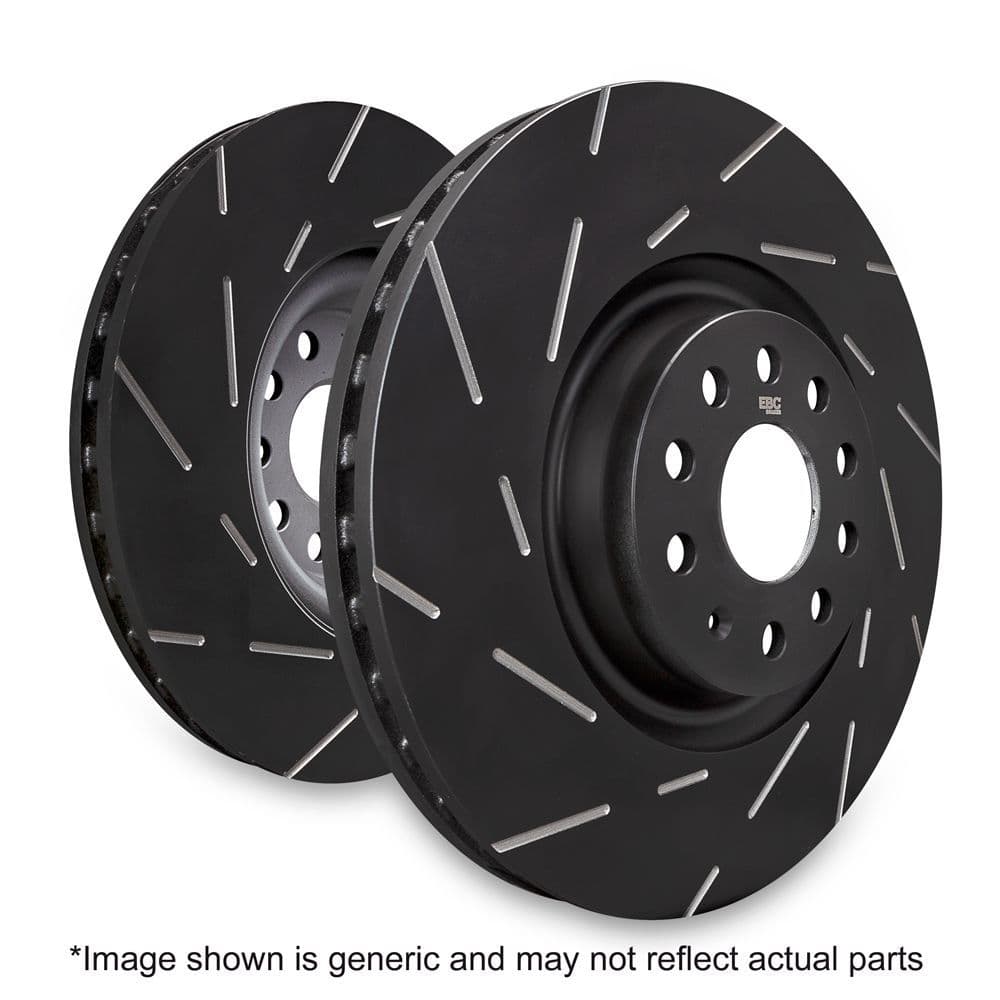 EBC Ultimax Grooved Front Rotors | Honda Civic Type R 2017-2021