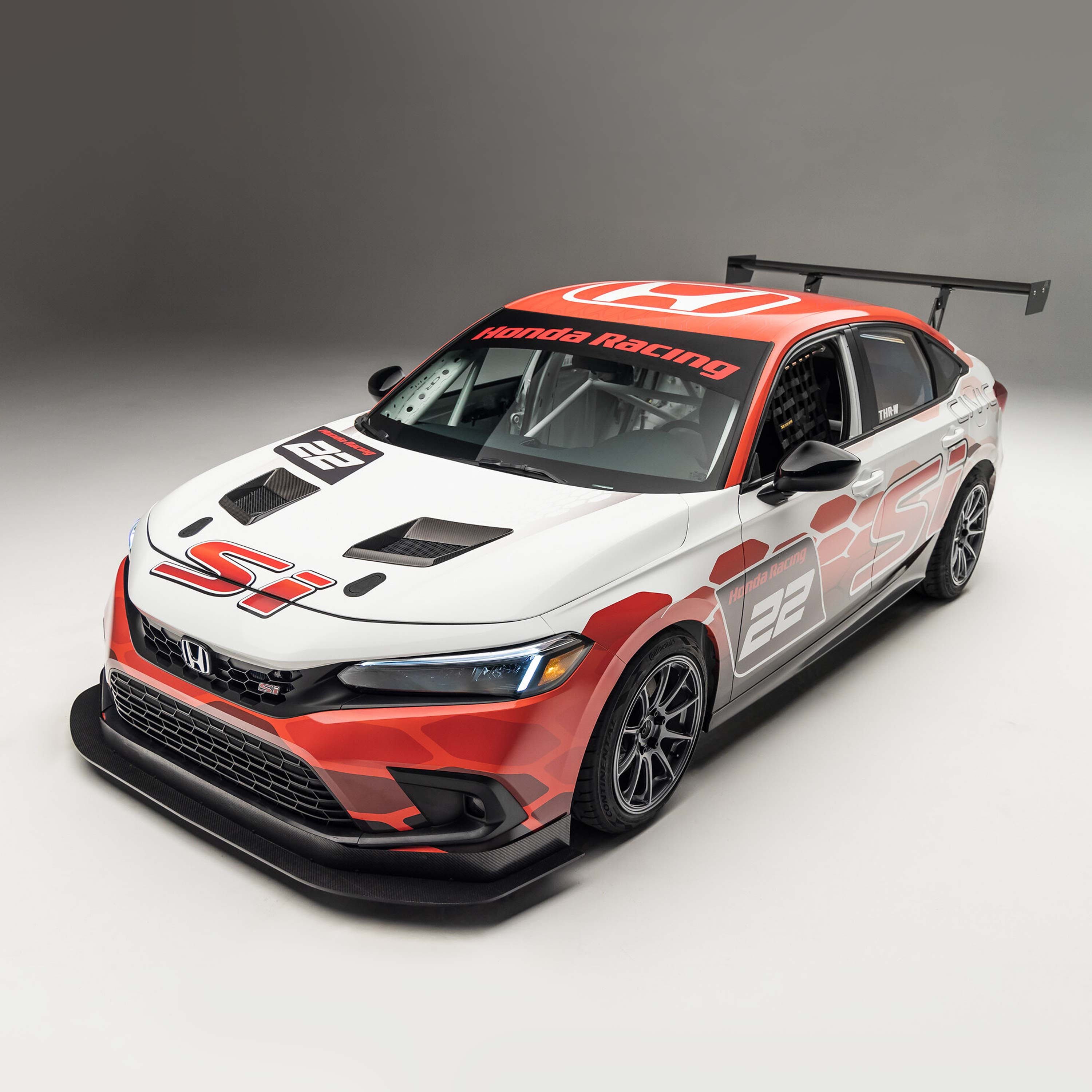 Seibon THRW-Style Carbon Fiber Hood | Honda Civic (all non Type R) 2022 ...