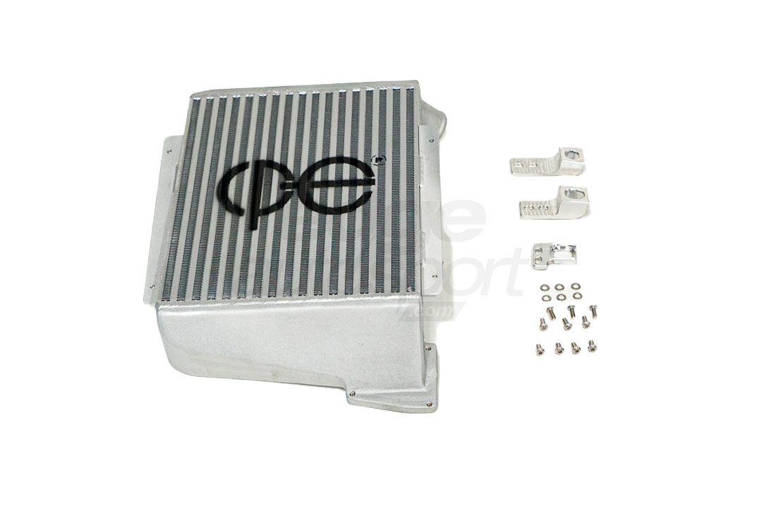cp-e DeltaCore Top Mount Intercooler SILVER | TITAN FINISH