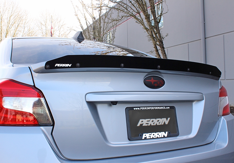 PERRIN ガーニーフラップ PSP-BDY-401BK ブラック Perrin Performance Gurney Flap | 2008-2014 Subaru WRX/STI